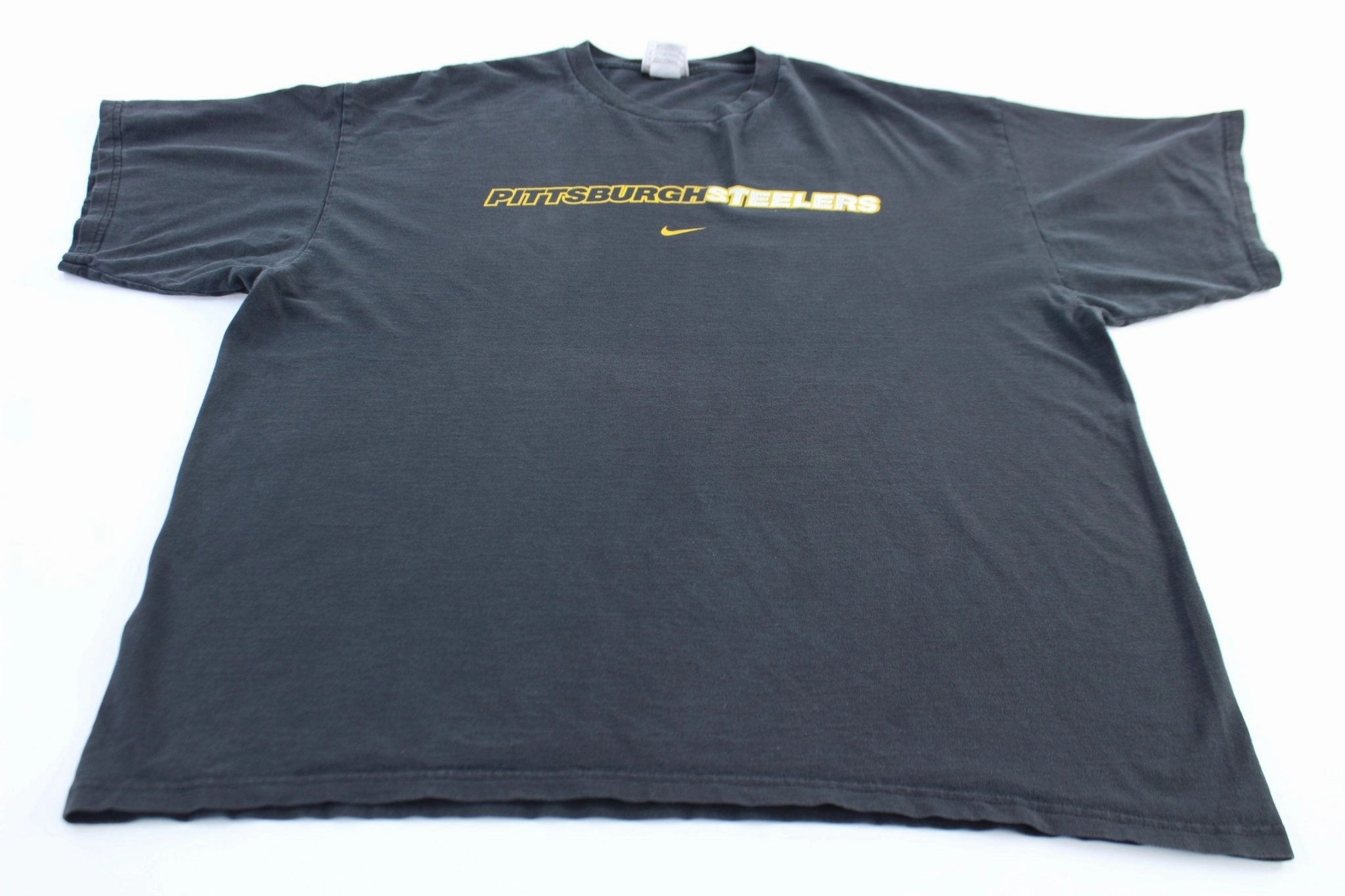 90's Nike Pittsburgh Steelers Football T-shirt Holiday Trend Flexible stretch