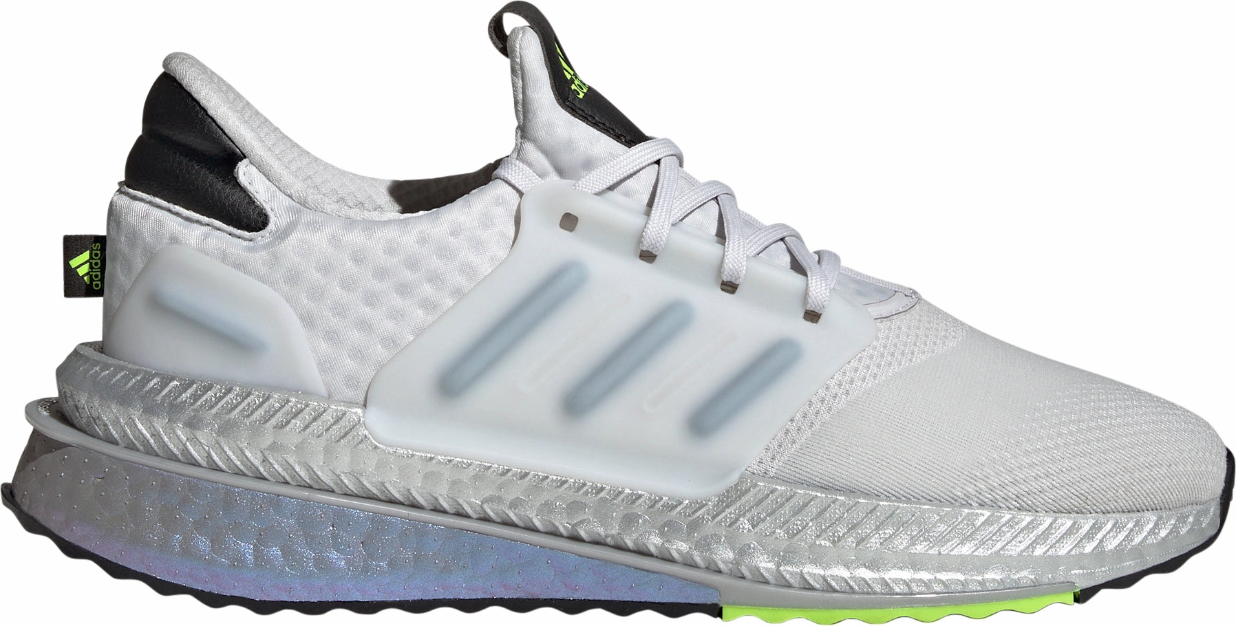 adidas X PLRBOOST Mens Running Shoes - White forest - climate shoes running for a way to stay active
