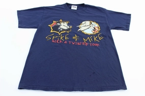HeatResistantMaterial Vintage Spike & Mike Sick & Twisted Tour T-shirt