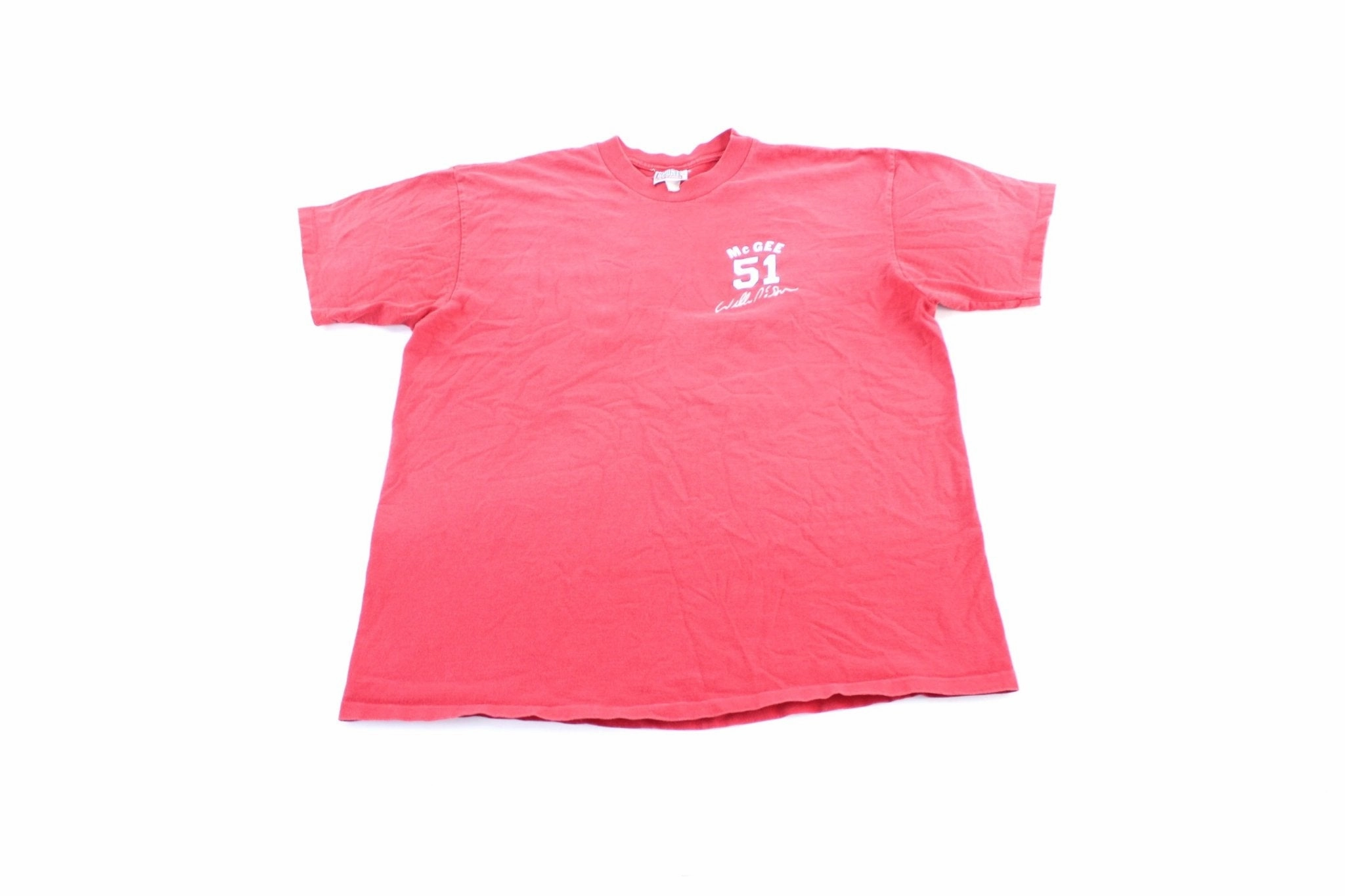 Vintage St. Louis Cardinals William McGee Jersey T-Shirt Ultimate Fit Breathable knit