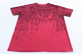 Affliction Live Fast Snake & Eagle Graphic T-shirt Daily Fashion stain resistant coating