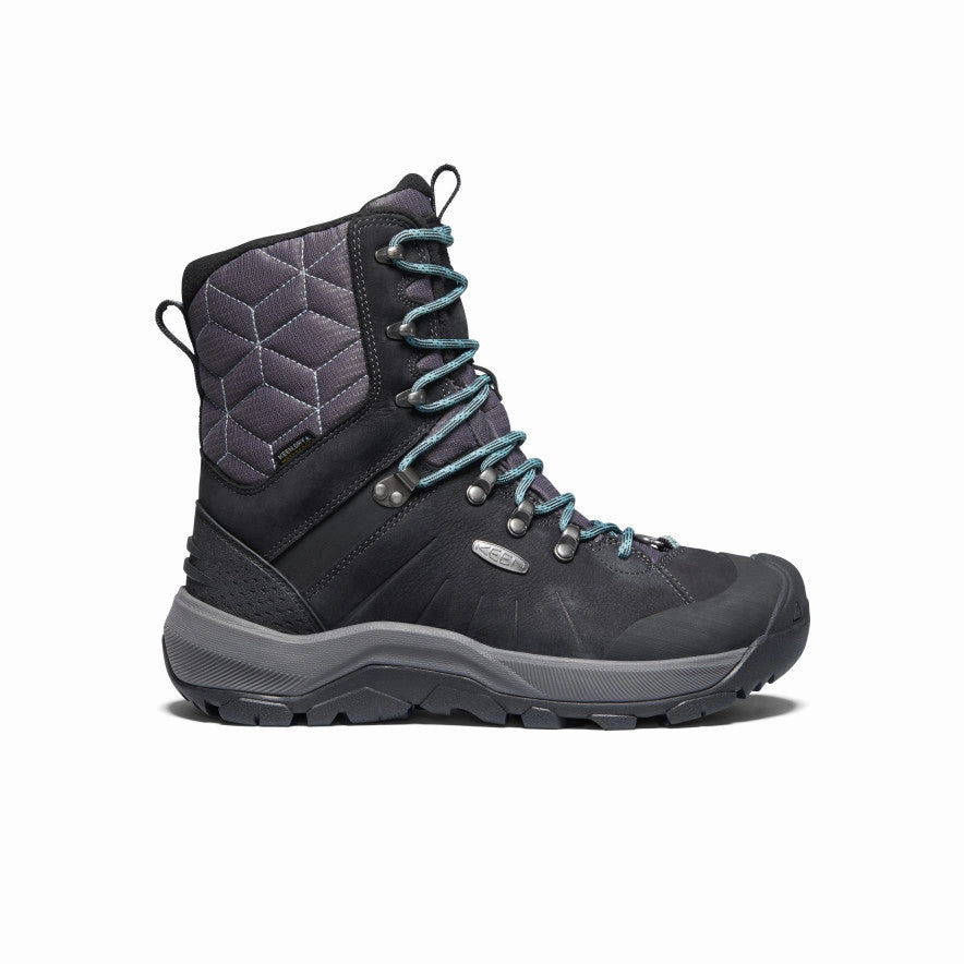 Women's Revel IV High Polar Waterproof Boot  |  Black/North Atlantic Stable base Narrow Fit