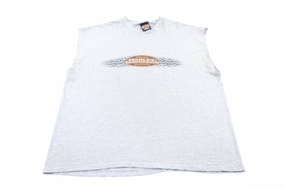 Thermal Insulation Layer Jacquard Knit 1998 Harley Davidson Motorcycles New Castle, Pennsylvania Tank Top