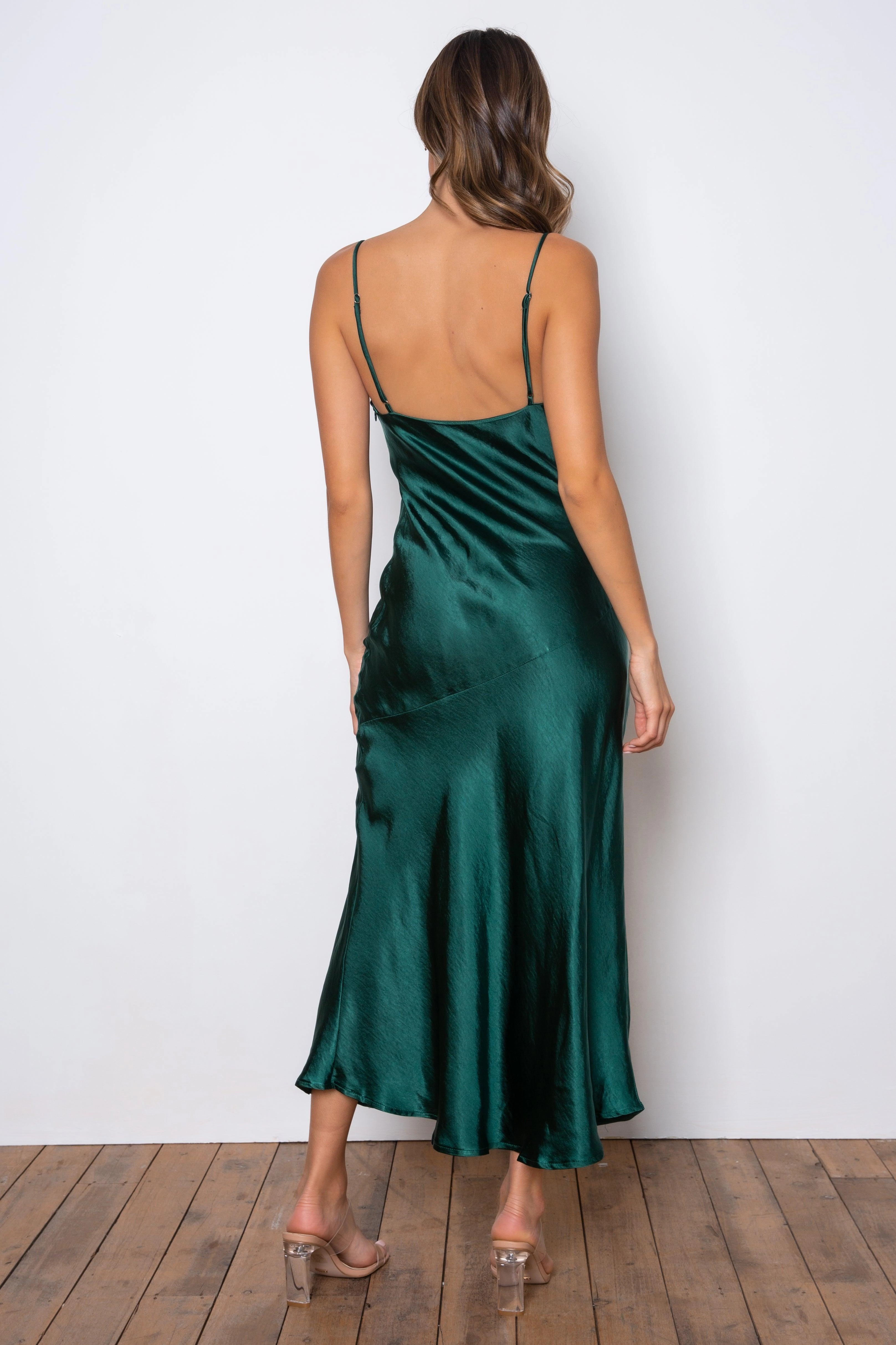 Zelda Dress - Emerald Green Fashion Fit Sophisticated Comfort