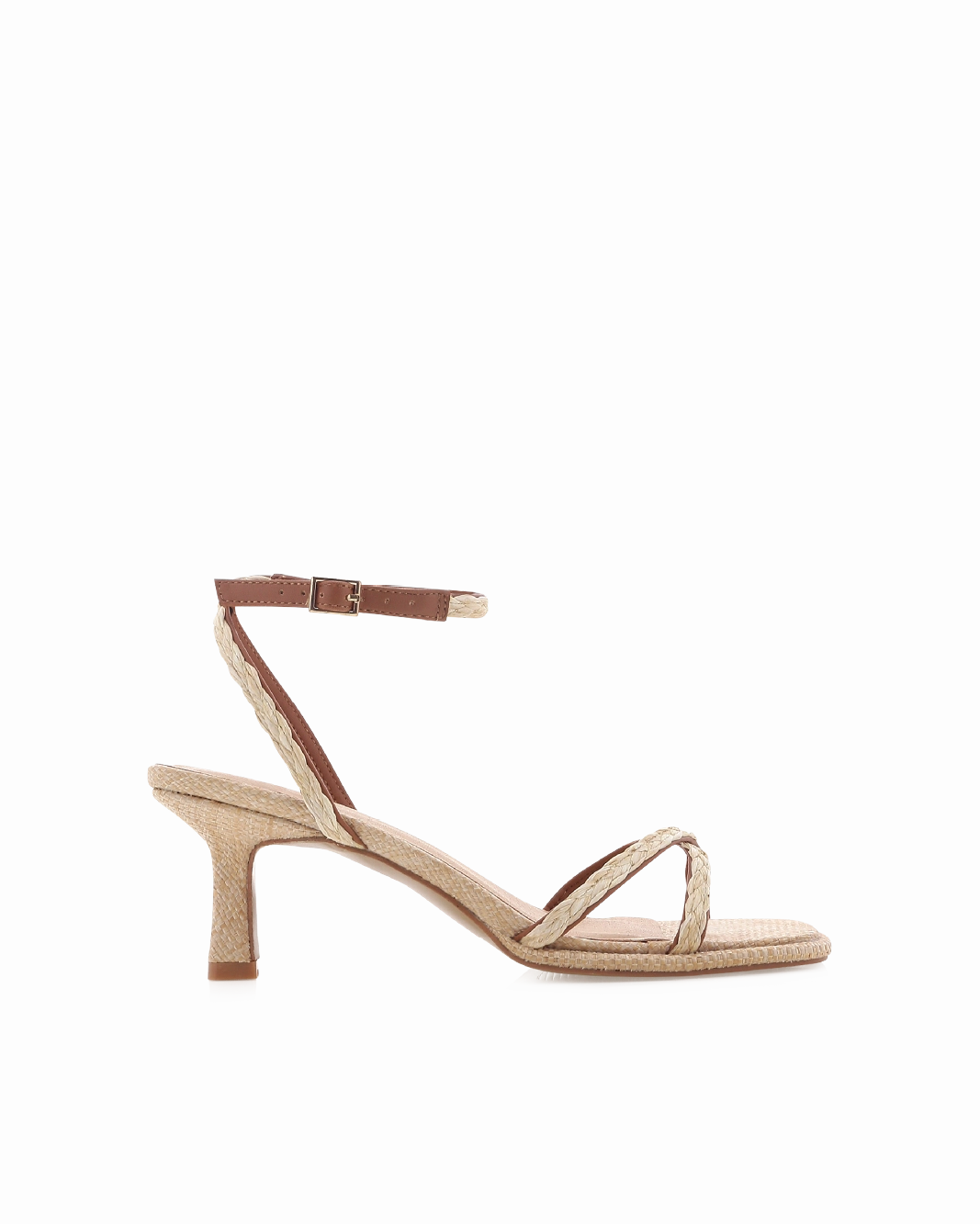 HARISSA - NATURAL RAFFIA Wedding Shoes Minimal Layers