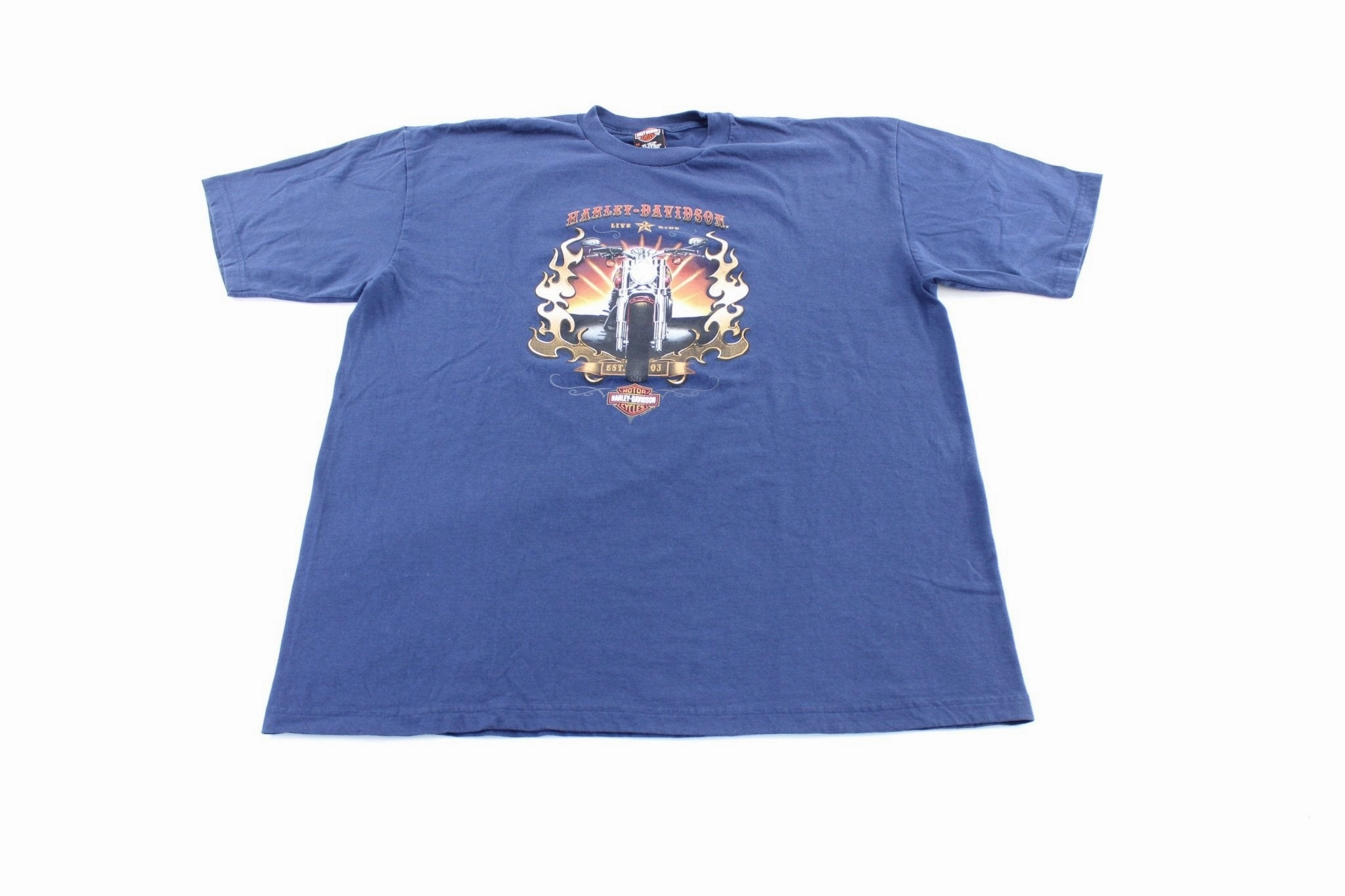 Flexible stretch Harley Davidson Motorcycles Apache Junction, Arizona T-Shirt