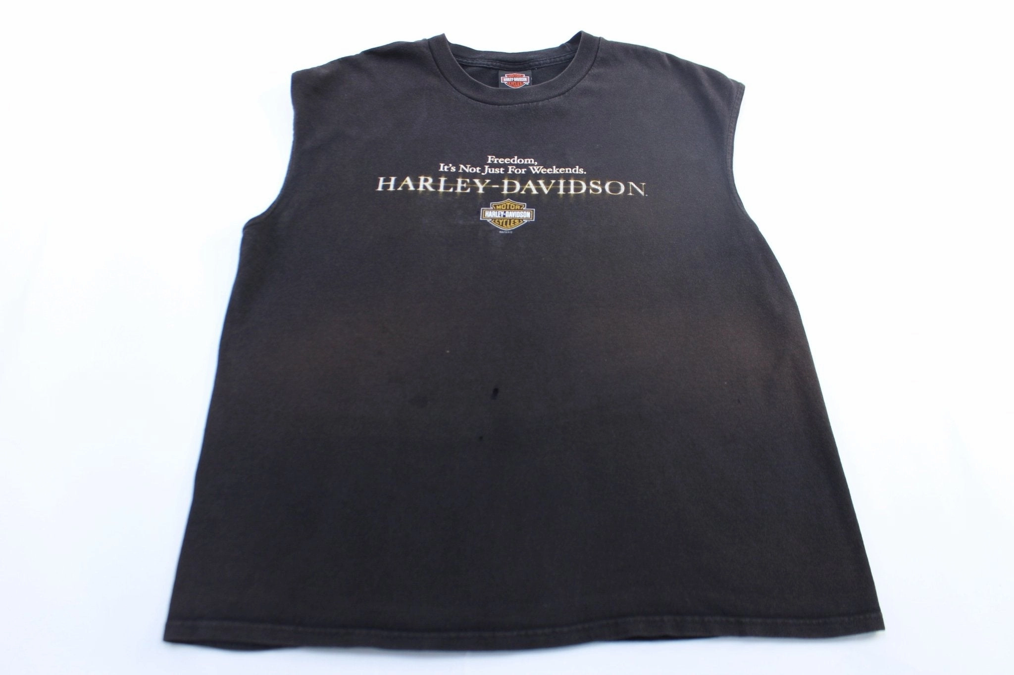 Slim Fit Design City Active Harley Davidson Motorcycles Branson, Missouri Denney's Tank Top