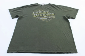 Harley Davidson Motorcycles California T-shirt Heather Texture Finish