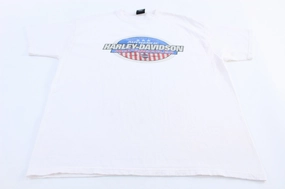 Harley Davidson Motorcycles Classic Team Racing T-shirt Anti Static Fabric Anti Shrinkage Treatment