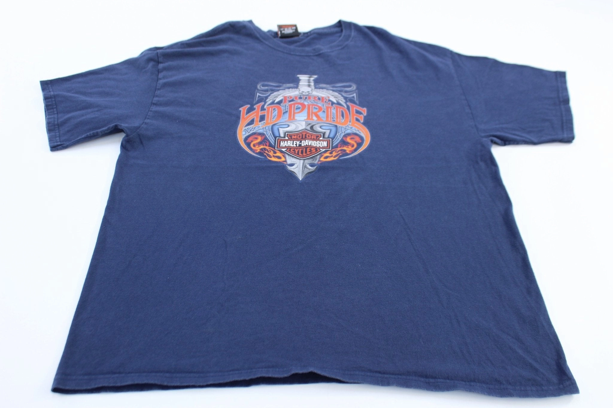 Crew Neck Design Harley Davidson Motorcycles Dubuque, Iowa T-Shirt