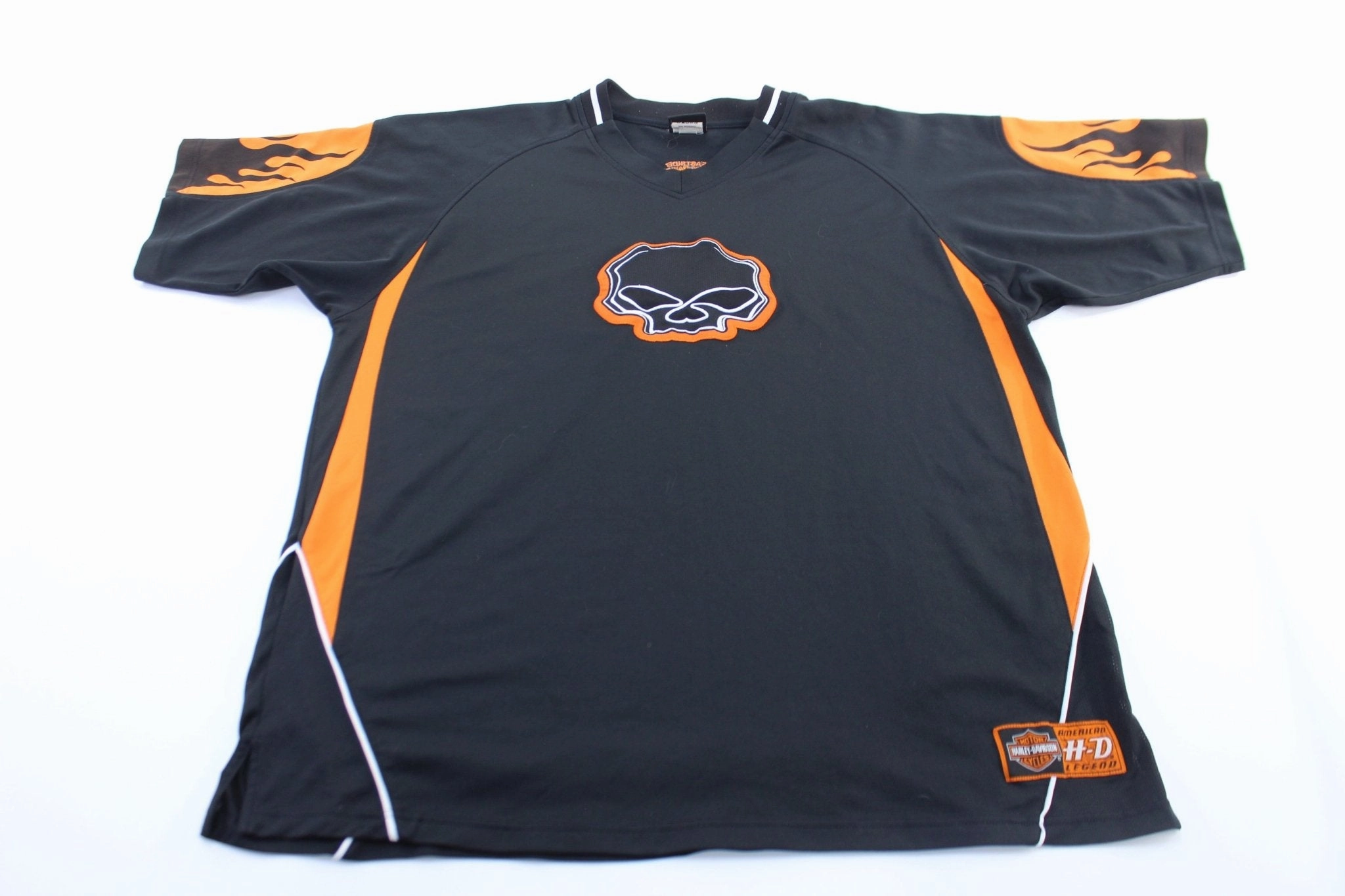 Harley Davidson Motorcycles Embroidered Bellevue, Washington Jersey Total Ease Gear Ready