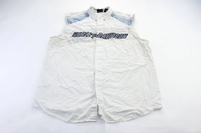 Sweat Management Technology Anti Static Finish Harley Davidson Motorcycles Embroidered Button Down