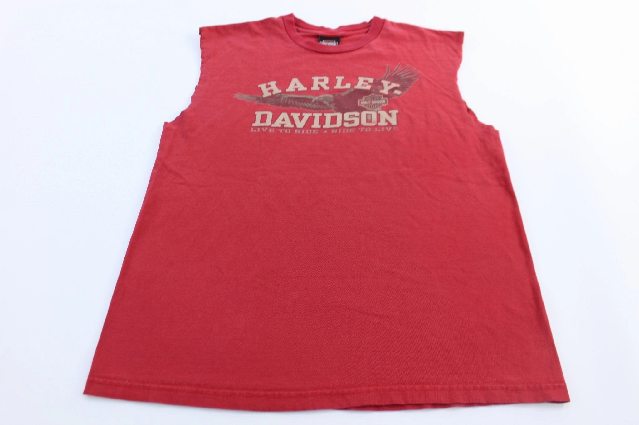 Harley Davidson Motorcycles Ft. Worth, Texas Tank Top All Purpose Athletic Build No Bulk