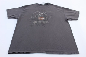 Harley Davidson Sturgis South Dakota T-shirt Reinforced Hems