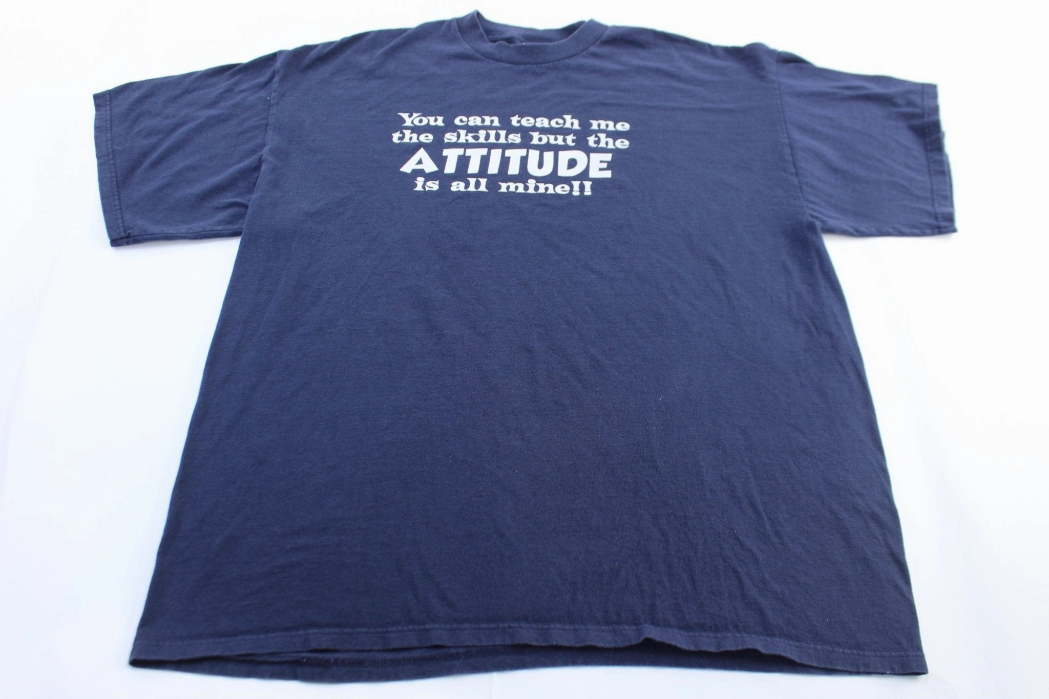 You Can Teach Me The Skills But The Attitude Is All Mine T-Shirt Casual Vibe