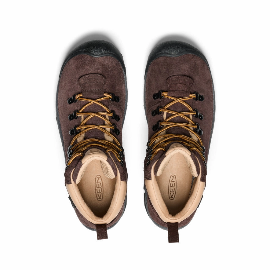 Elastic laces Men's Pyrenees Waterproof Hiking Boot x Mountain Research  |  Mountain Research Brown