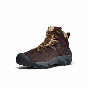 Compression Fit Men's Pyrenees Waterproof Hiking Boot x Mountain Research  |  Mountain Research Brown