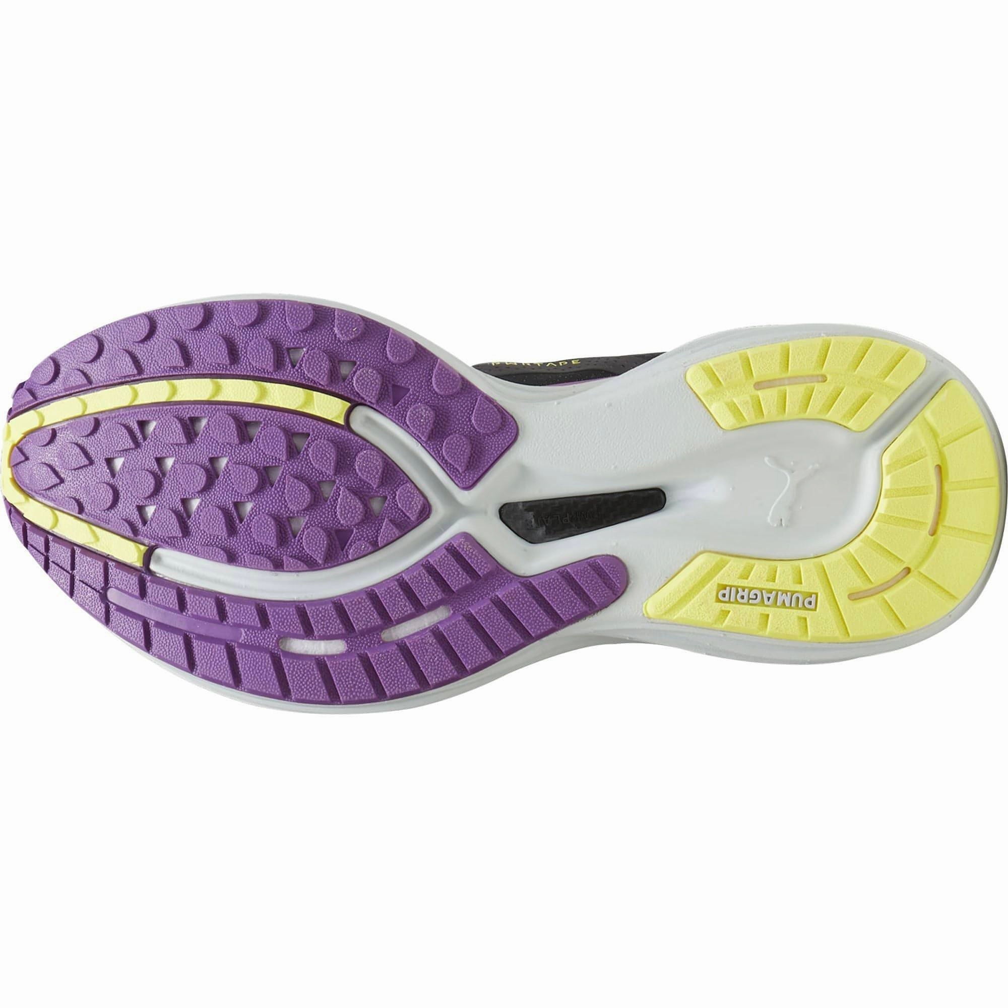 Puma Deviate Nitro 2 WTRepel Womens Running Shoes - Black High Rebound Heel