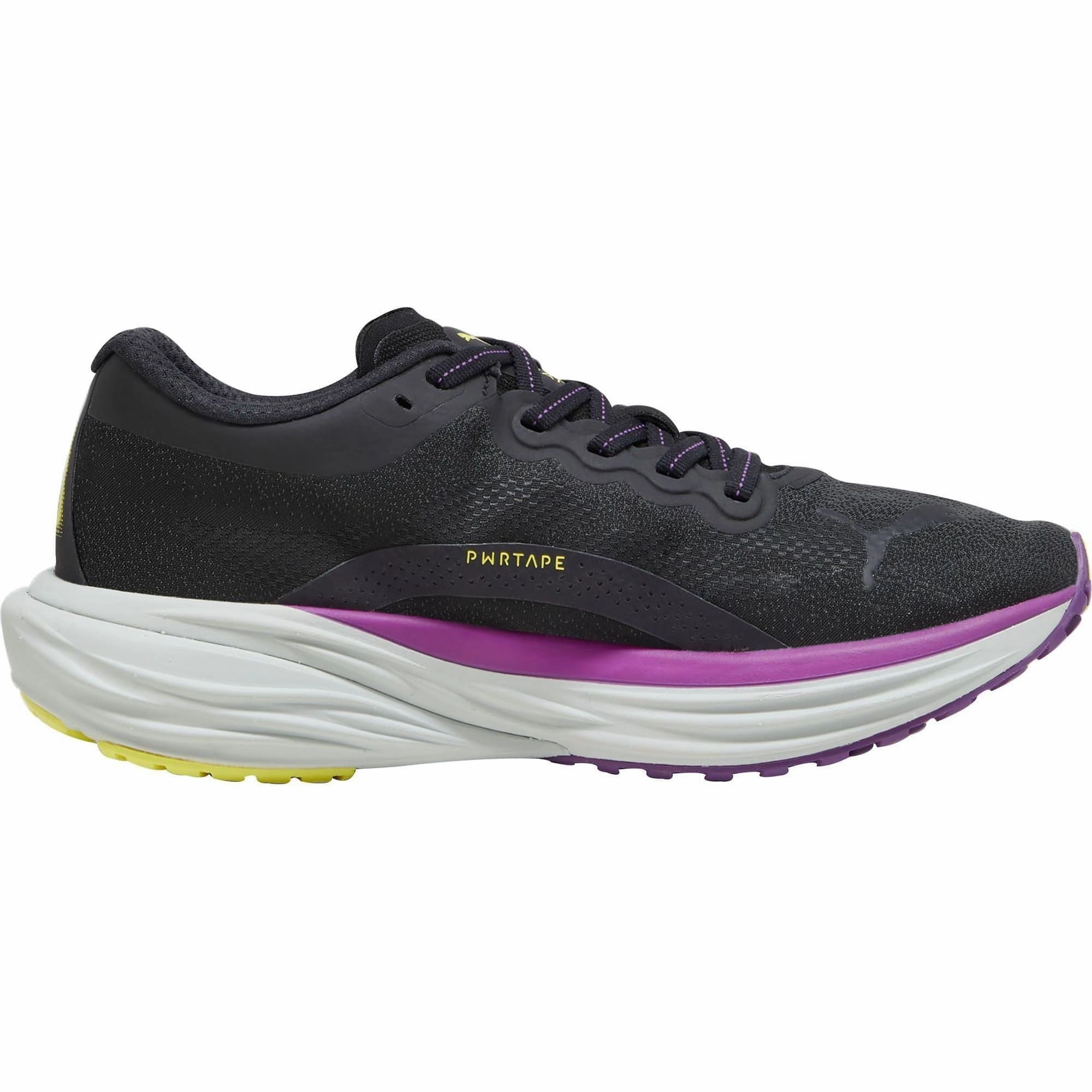 Puma Deviate Nitro 2 WTRepel Womens Running Shoes - Black Progressive Tread