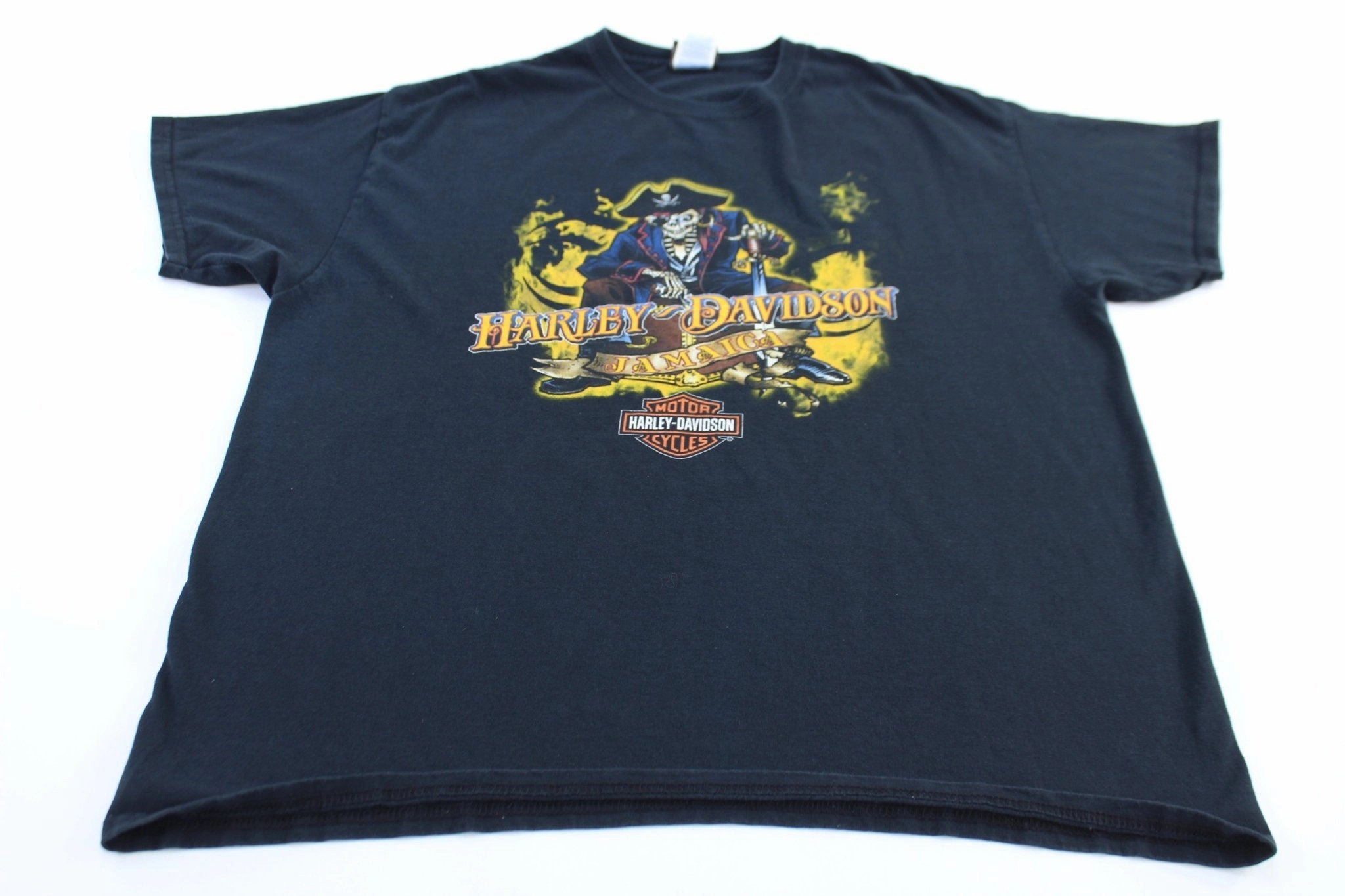 Harley Davidson Motorcycles Jamaica T-shirt spring fashion