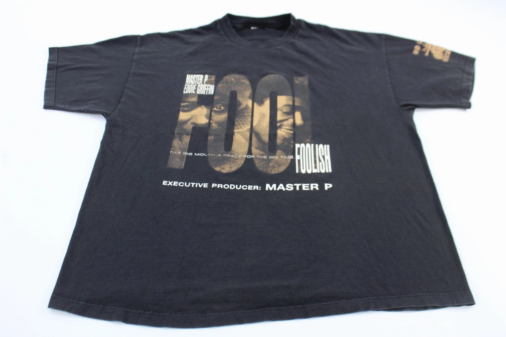 1999 Master P & Eddie Griffin Foolish Promo T-Shirt School Uniform Teenager coolness