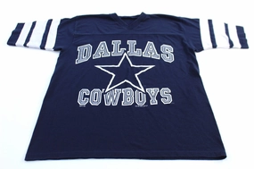 1993 Dallas Cowboys Football Striped T-Shirt OekoTexCertified Cozy Wardrobe