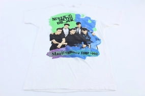 Circular Knit Construction Breathable Wear Fit 1990 New Kids On The Block Magic Summer Tour T-shirt
