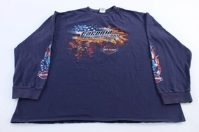 Harley Davidson Motorcycles Laconia, New Hampshire USA LS T-Shirt Personalized