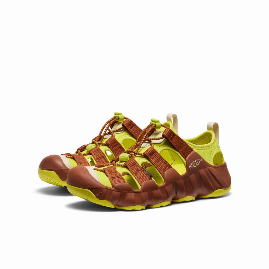 Minimal Build Race Pace Women's Hyperport H2 Sandal x Hiking Patrol  |  Algae Green