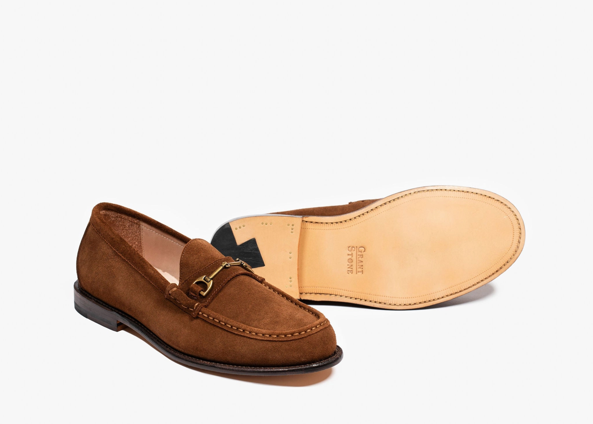 Horsebit Loafer Bourbon Suede Sole Hold