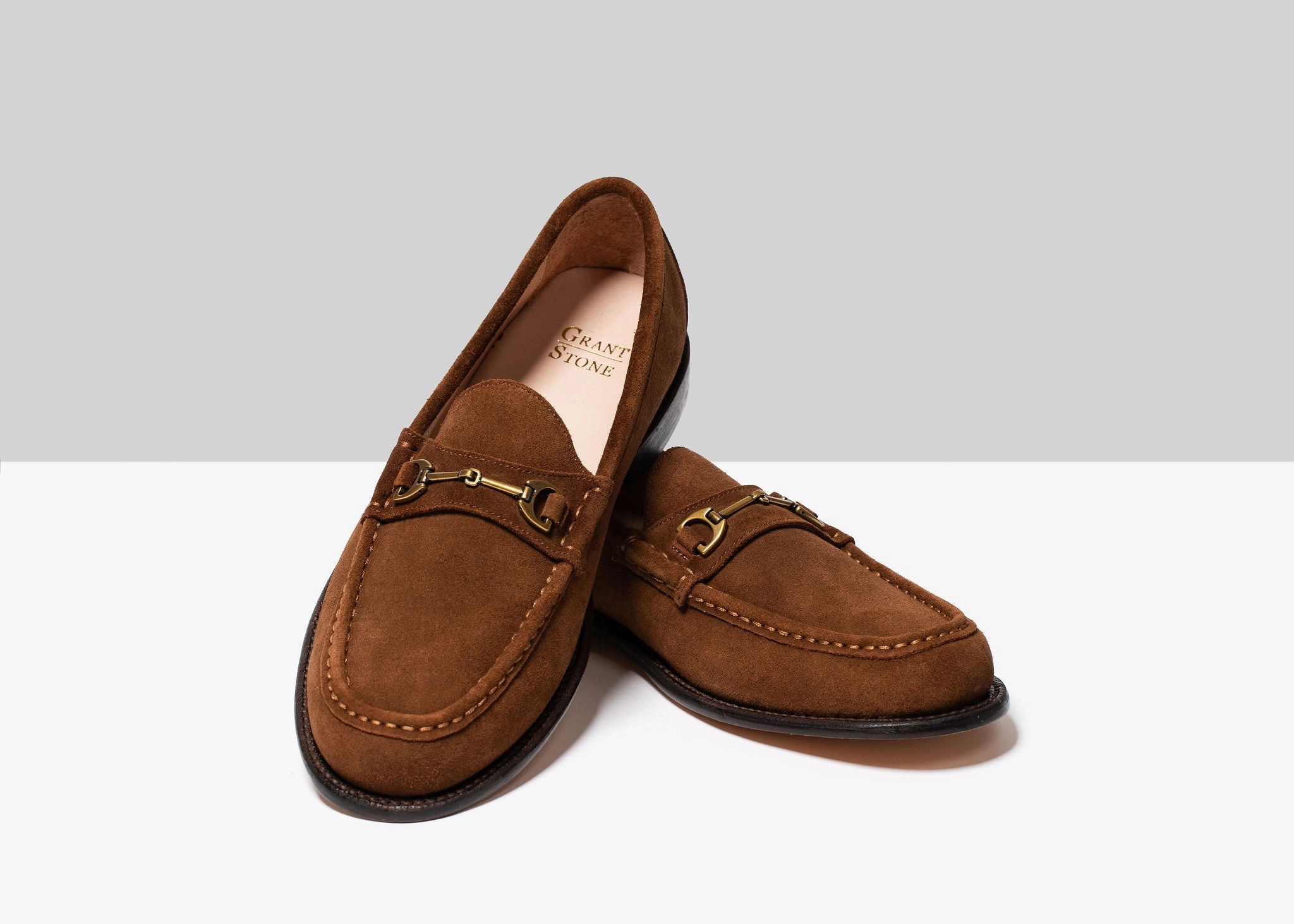 Horsebit Loafer Bourbon Suede Smart Edge