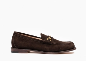 Shop Street Horsebit Loafer Espresso Suede
