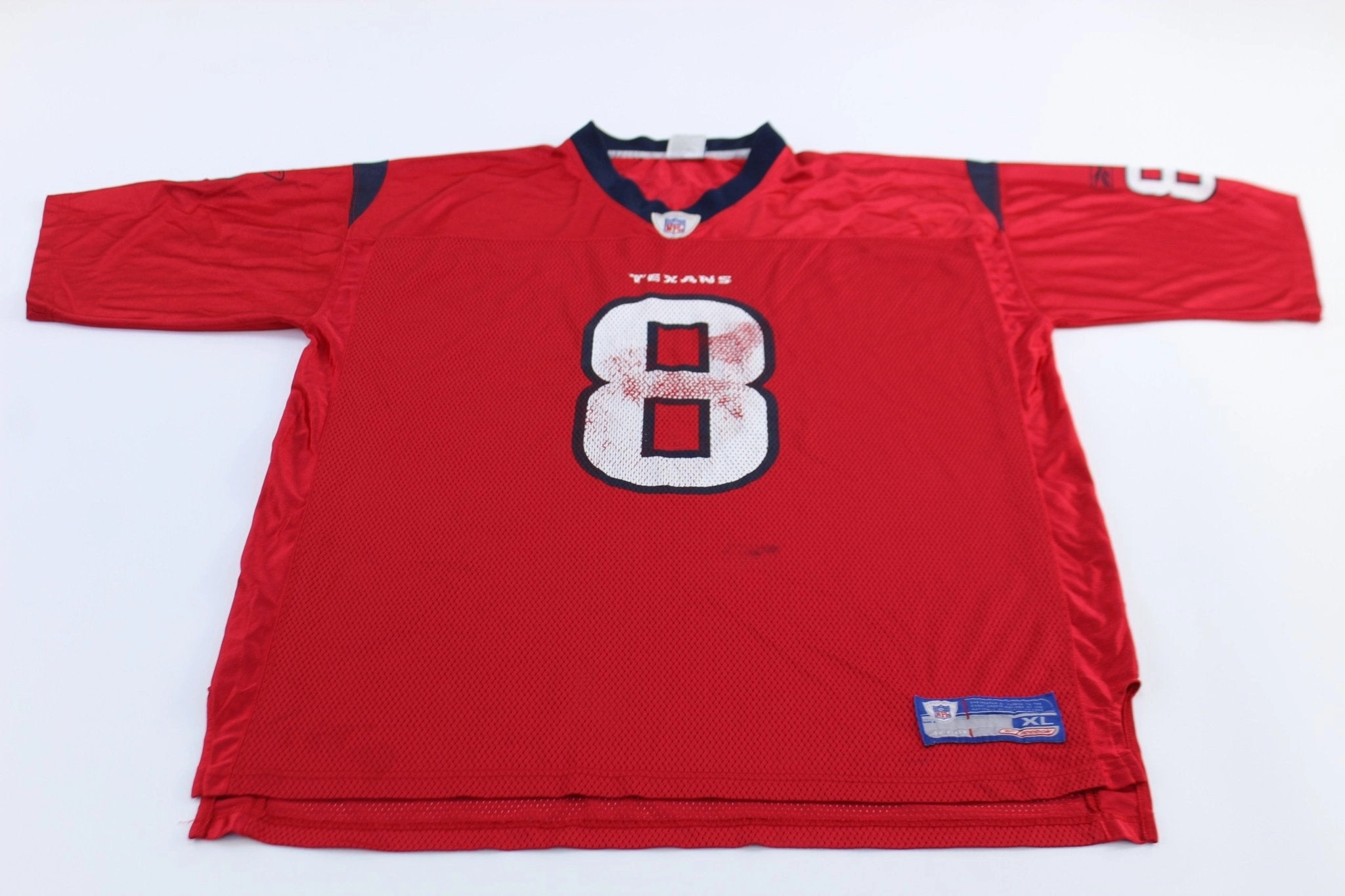 Thermoregulating Fabric Houston Texans Steve Carr Reebok Football Jersey