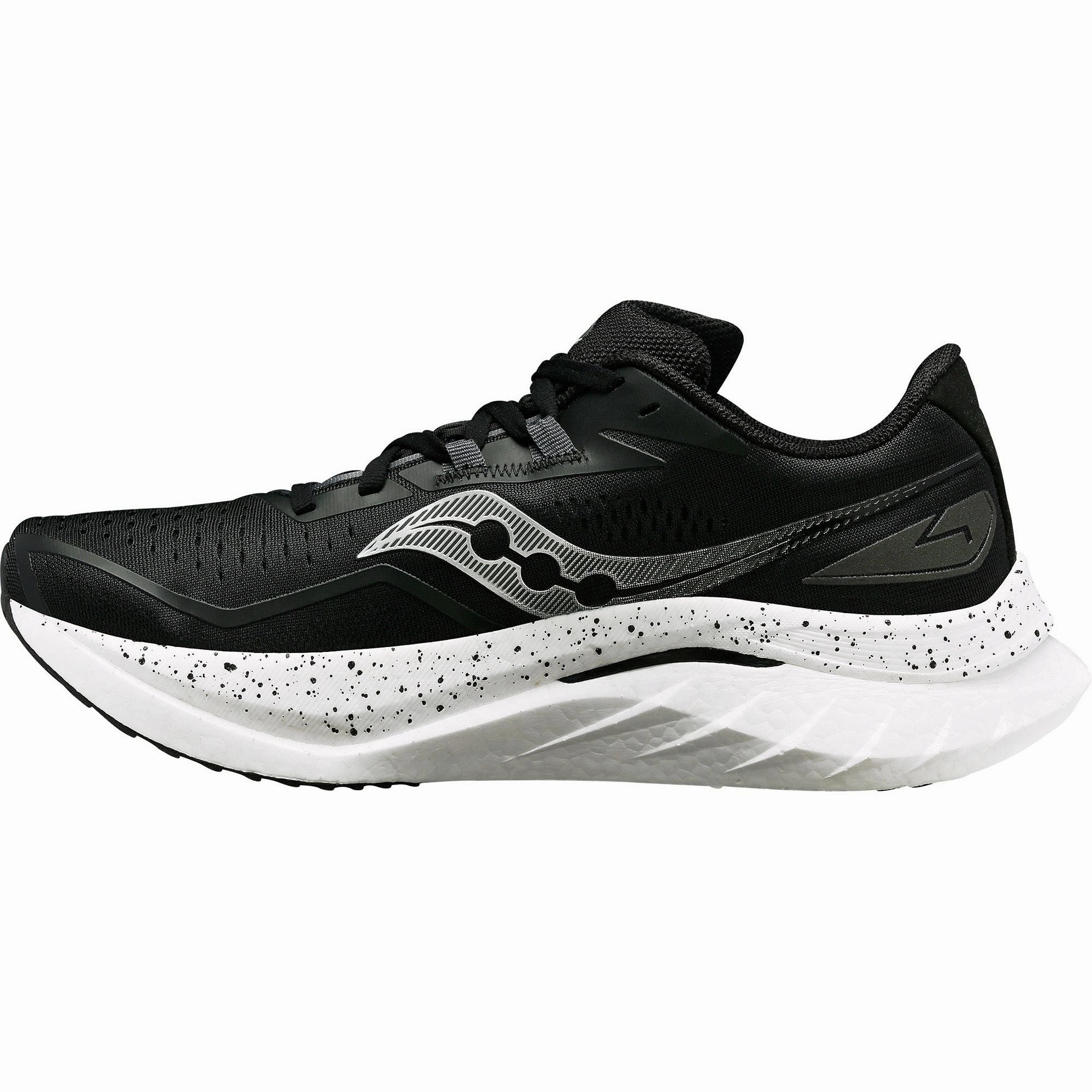 running belt obstacle - course shoes Saucony Endorphin Speed 4 Mens Running Shoes - Black