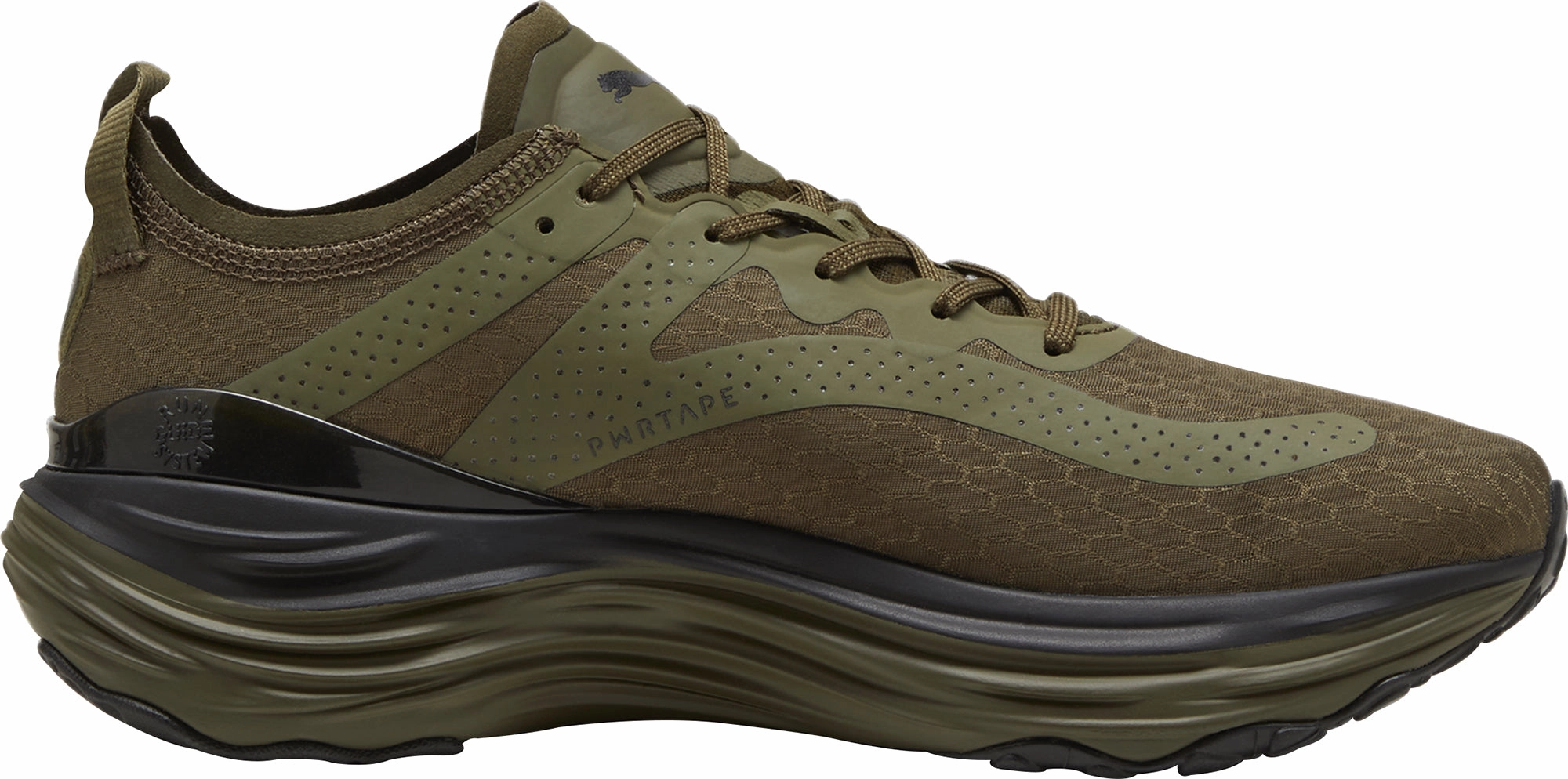 hiking - like running shoes Puma ForeverRun Nitro WTR Mens Running Shoes - Green