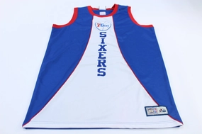 All Purpose Knit Quick Comfort Philadelphia 76ers Basketball Embroidered Hardwood Classics Jersey