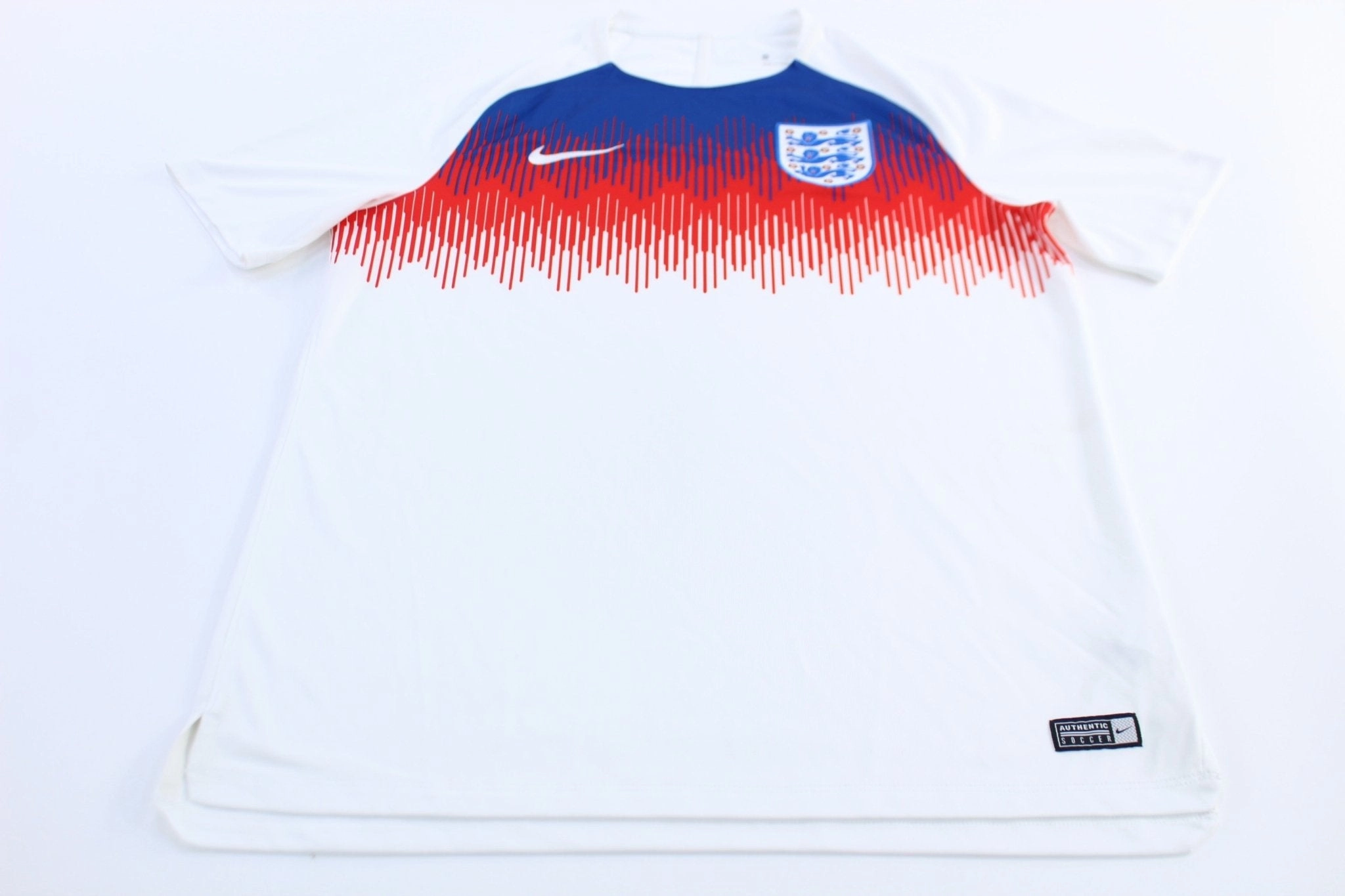 All-day Comfort Bemberg Collar Finish Nike Embroidered Logo England Soccer Jersey