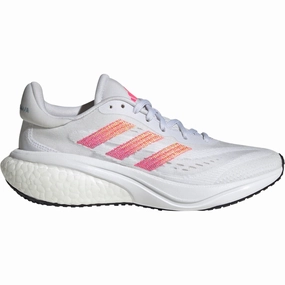 adidas Supernova 3.0 Junior Running Shoes - White Split Toe Flex running for a way to stay balanced