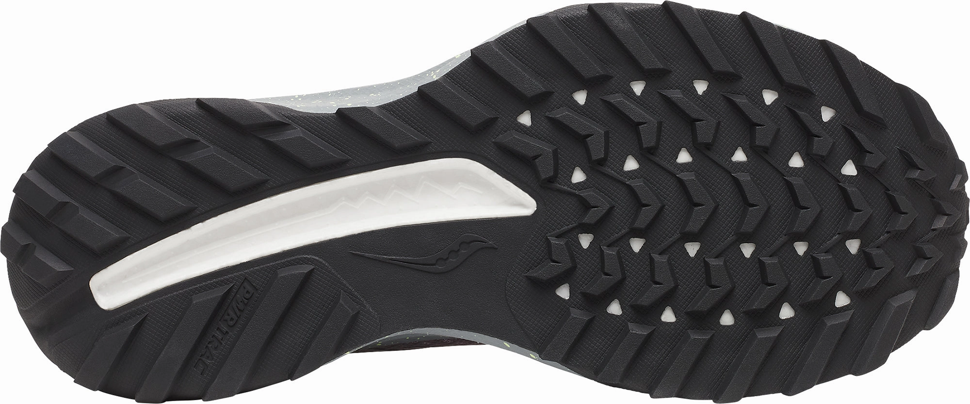 smooth - lining Anti Odour Tech Saucony Ride TR2 Womens Trail Running Shoes - Purple