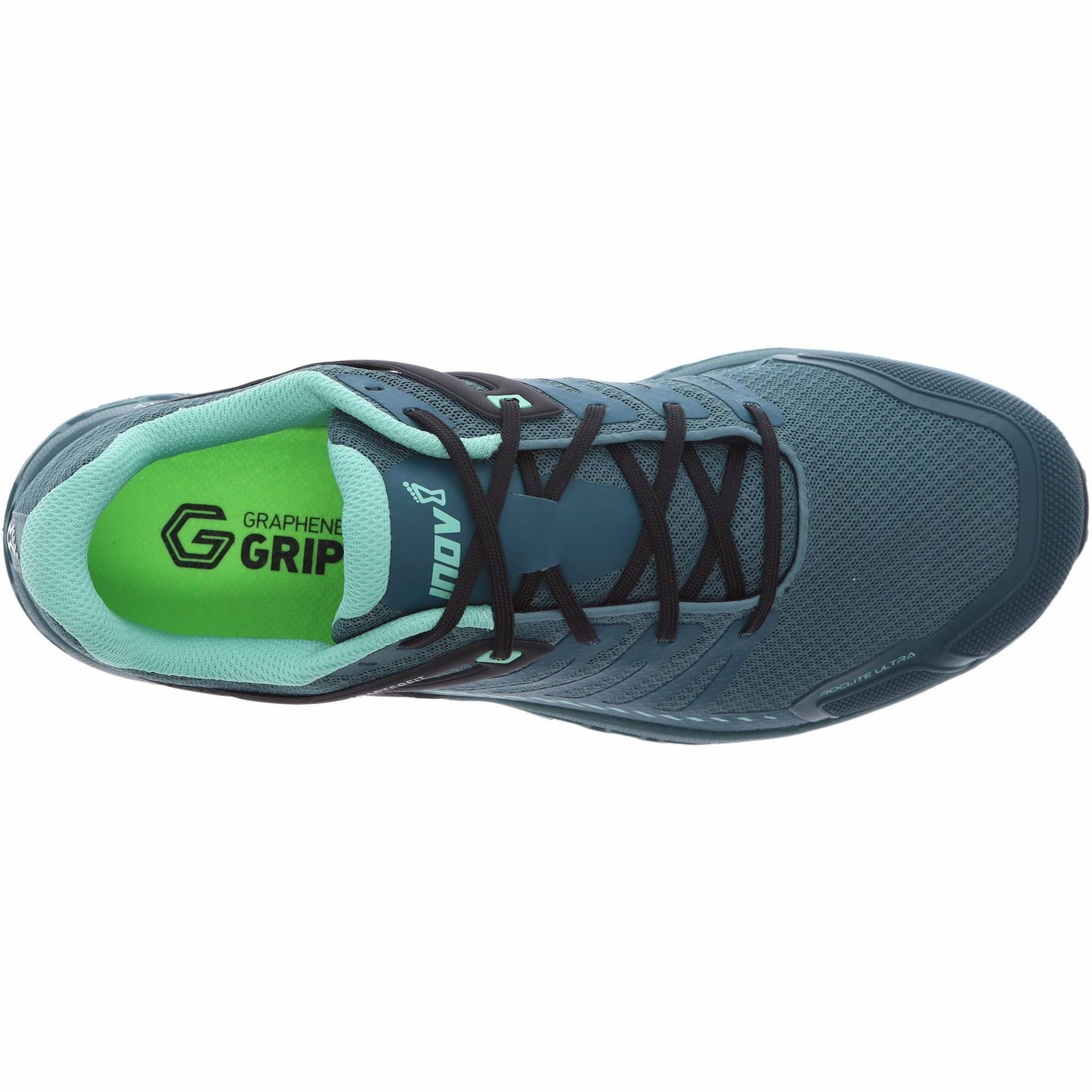 Inov8 Roclite Ultra G 320 Womens Trail Running Shoes - Blue Non Slip Heel Cup