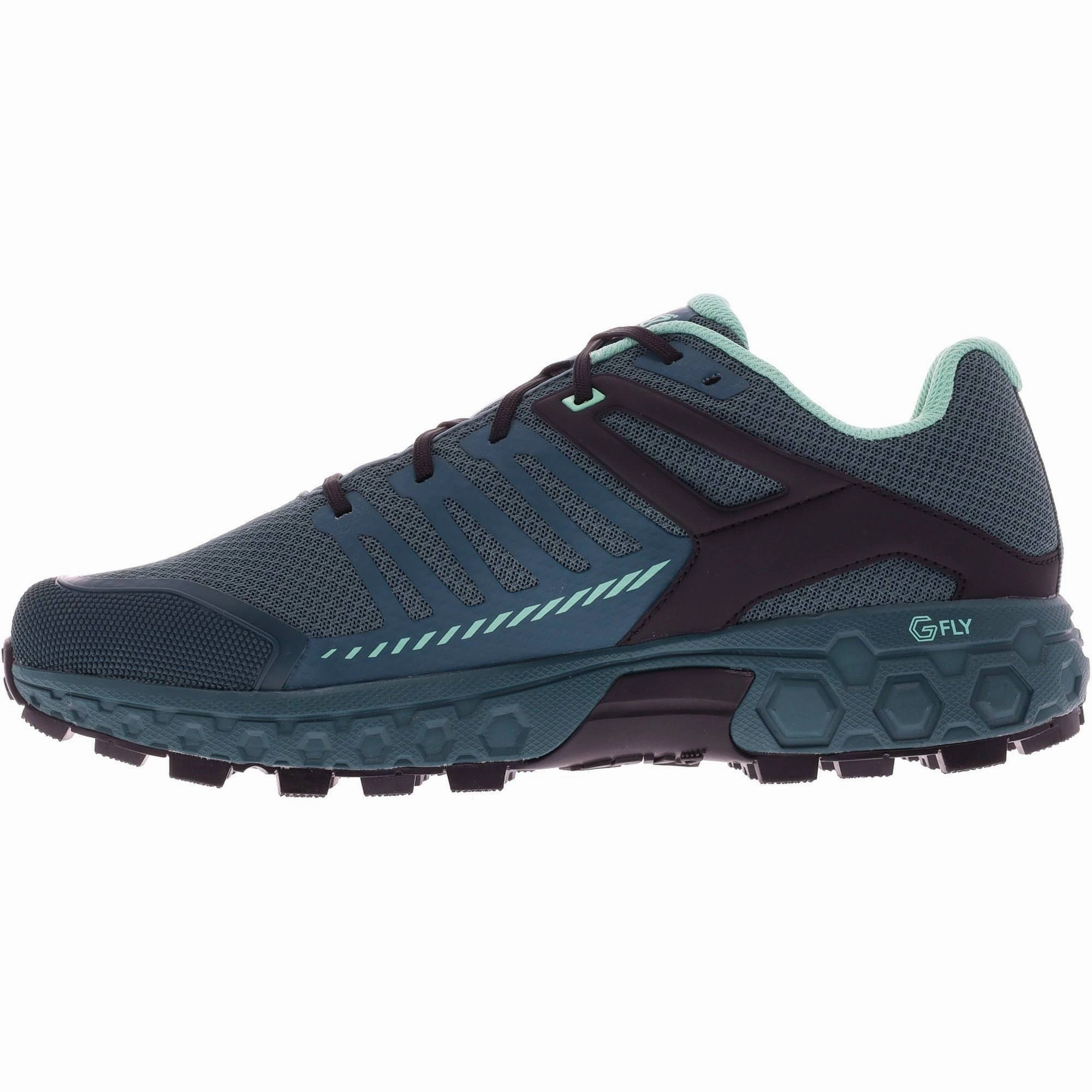 Inov8 Roclite Ultra G 320 Womens Trail Running Shoes - Blue soft - surface running shoes Stable Grip Design