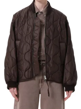 summer season Isla Quilted Jacket in Bourbon