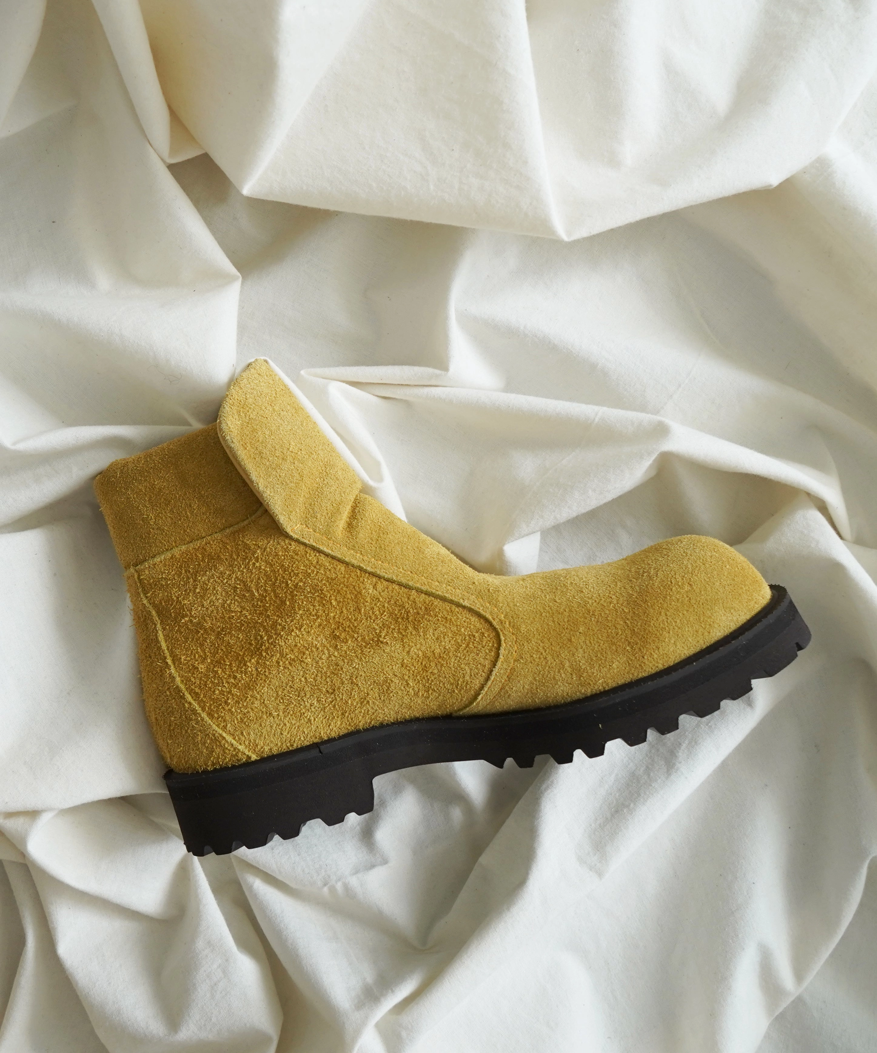 KAIKO ?? MIDORIKAWA RYO Easy "KIIRO" Smooth Finish Lace   Up Closure