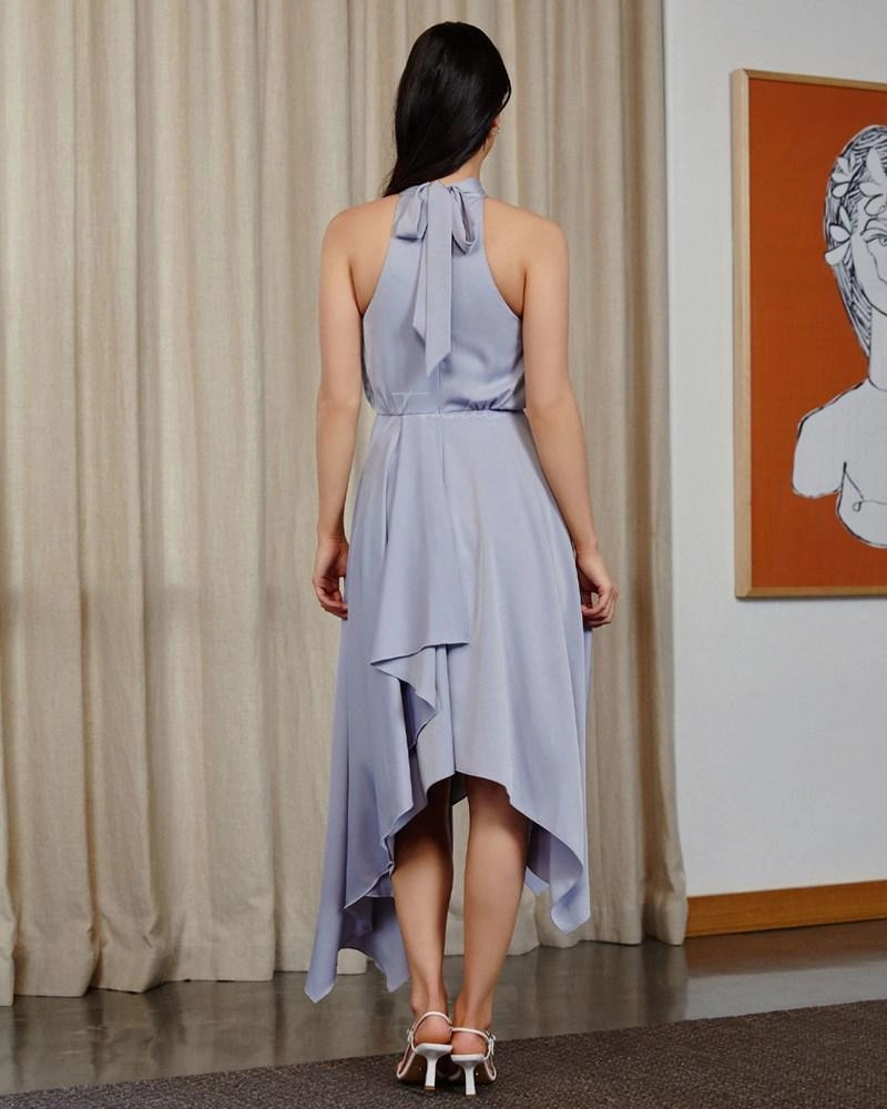 Kat Dress - Periwinkle Lightweight-Layer