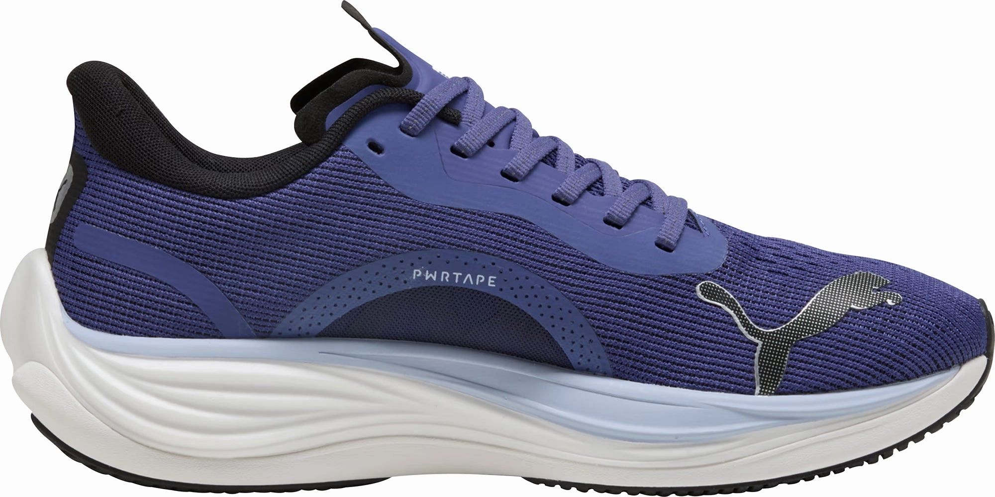 Puma Velocity Nitro 3 Mens Running Shoes - Blue Comfortable Collar Quick Drying Inner Layer