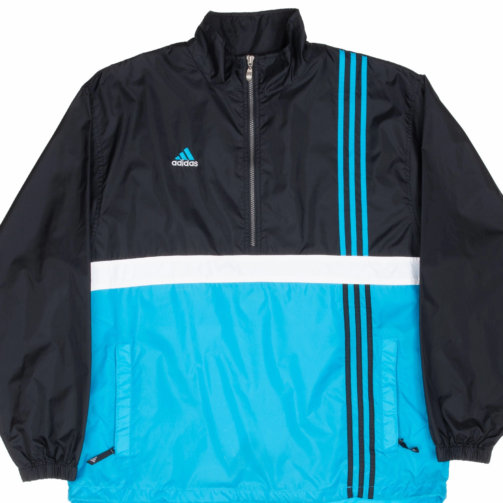 clean design Promote VINTAGE ADIDAS PULLOVER WINDBREAKER JACKET 1990S LARGE