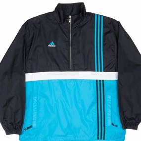 clean design Promote VINTAGE ADIDAS PULLOVER WINDBREAKER JACKET 1990S LARGE