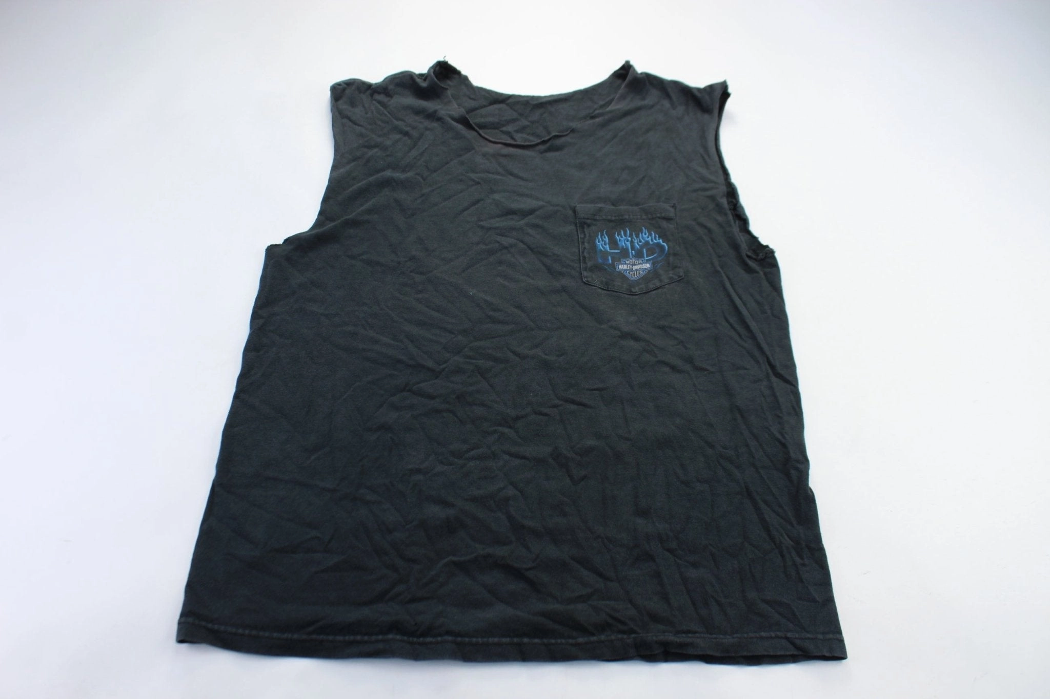 Compression Fit Technology Harley Davidson Motorcycles Chicago Tank Top