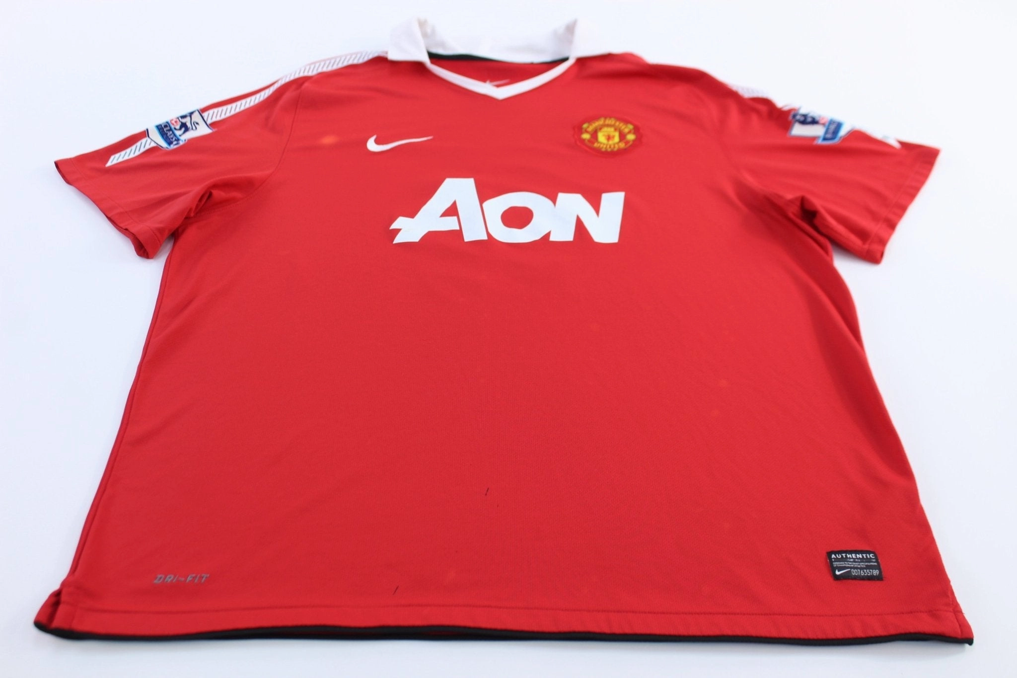 Quick Release Fastening Manchester United Ryan Giggs #11 Nike Soccer Jersey