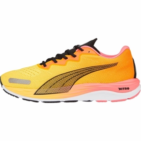 running in a rowing studio shoes Unisex Appeal Puma Velocity Nitro 2 Mens Running Shoes - Orange
